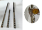 Pièces de Kit Hanger System Metal Stamping de support de porte de rideau en bande de PVC SS201