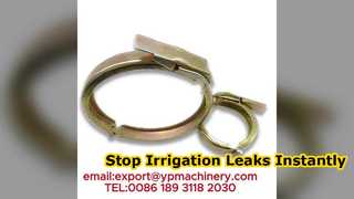 Colliers de serrage pour tuyaux d'irrigation robustes