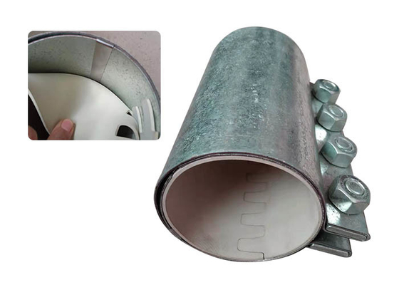 4 pouces Morris Steel Pipe Coupling Heavy avec le caoutchouc nitrile ou la garniture de silicone