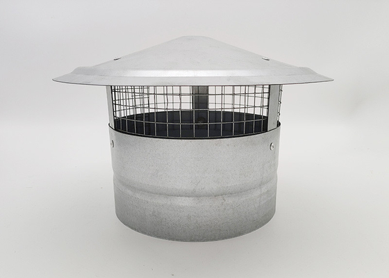 Capot 150 mm Champignon de ventilation en acier galvanisé ou en acier inoxydable 304