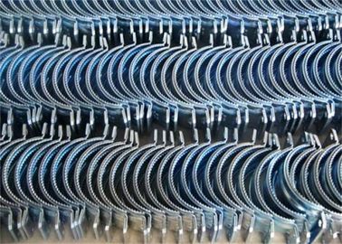 Brides de tube galvanisées par acier à haute pression, bride de connecteur de tuyau de support de 8mm