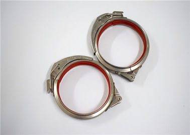 collier de serrage de libération rapide de diamètre de 150mm avec la poignée pour le conduit de Connnected