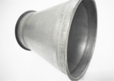 Métal de tuyau d'extraction de poussière emboutissant le réducteur de produits sanitaire pour le système de ventilation