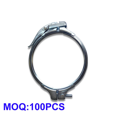 Colliers de tuyaux industriels commande en gros double boucle de fixation pinces pour conduits d'air
