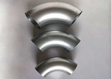 Long rayon surface de ruban de coude de tuyauterie de 45 de degré en métal de dépoussiérage garnitures de tuyau