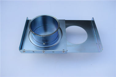 Amortisseurs en acier galvanisés de conduit de climatisation porte de souffle de collecteur de poussière de 4 pouces