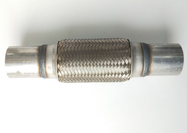 tube de câble d'échappement de 55mm avec les connecteurs aluminisés de prolongements
