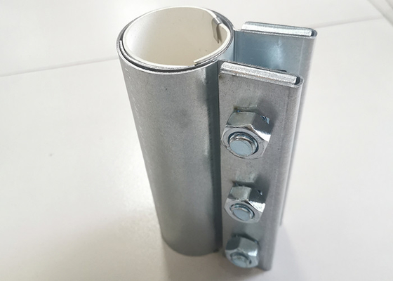 Odm compression argentée galvanisée en acier de 2,5 de pouce en métal accouplements de tuyau