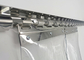 Rideau embouti fixé au mur Kit Mounting Bracket en bande de PVC d'acier inoxydable de composants