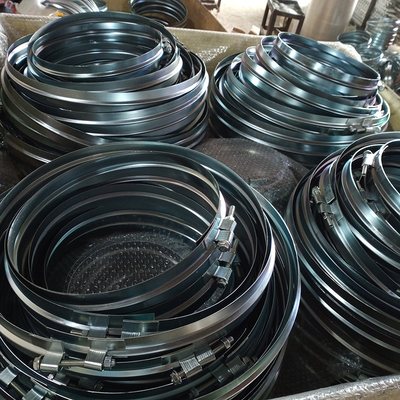 Clampe à bande réglable Turbo V Connexion de la bride du tuyau épaisseur du tuyau de la bride 1,0 mm