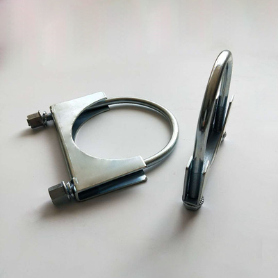 pièces détachées automobiles en acier galvanisé 2,5" U Bolt Type Clamp pour pinceau de tuyauterie