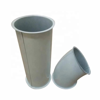 Système de collecte des poussières, tuyauterie, pinces rondes - matériau zincé DX51D+Z275.