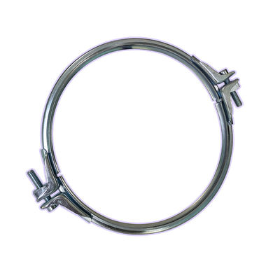 Colliers de tuyaux robustes avec épaisseur de joint réglable et structure en deux parties pour les systèmes de dépoussiérage en SUS304