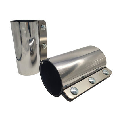 Couplings de tubes 430 en acier inoxydable pour tuyaux métalliques avec un câble de raccordement à joints SBR