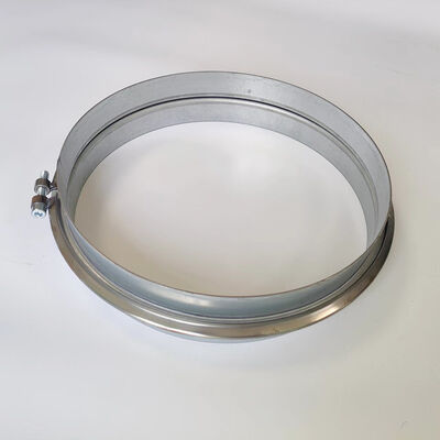 Clampe à bride galvanisée réglable de type boulon pour connexion de conduits