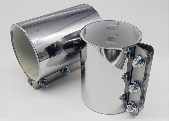 Raccord de tuyau en acier inoxydable de 2,5 pouces