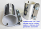 Inoxydables accouplement 430/304 galvanisé de tuyau d'acier des systèmes de transport pneumatique