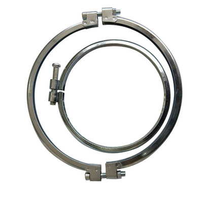 Le conduit industriel d'acier inoxydable de 80mm-630mm maintient la bride de tuyau simple de boulon antirouille