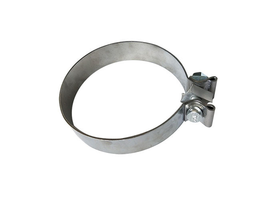 pièces de rechange des véhicules à moteur de bride de baril d'échappement de l'acier inoxydable 2.5inch 304 personnalisables
