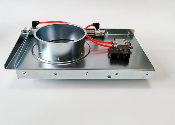 Porte plus humide coulissante pneumatique 100mm SS304 de souffle de dépoussiérage de flux d'air