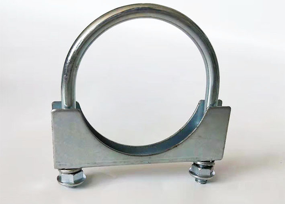 Bride ronde 1.5-6inch d'échappement de boulon en U de Rod M10 de plaque d'acier universelle