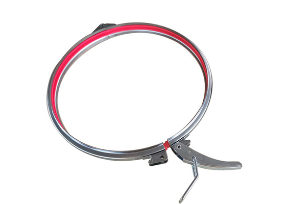 Acier inoxydable rapide rond 304 de colliers de la conduite de libération rapide