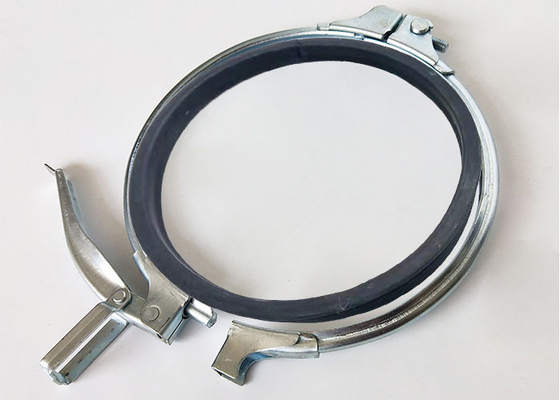 Ventilation de conduit d'air 150 anneau de joint en caoutchouc d'épaisseur de la bride 2.0mm de tube de libération rapide de millimètre