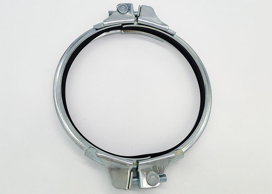 conduit fendu en métal de bride de tuyau de 160mm galvanisé pour le système de canalisation de module