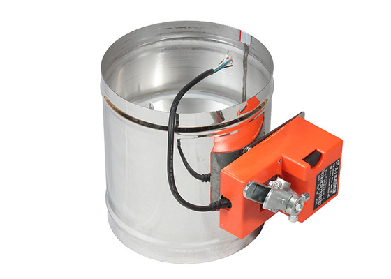 acier inoxydable automatique électrique d'amortisseurs de zone du conduit 220v pour des systèmes de la CAHT