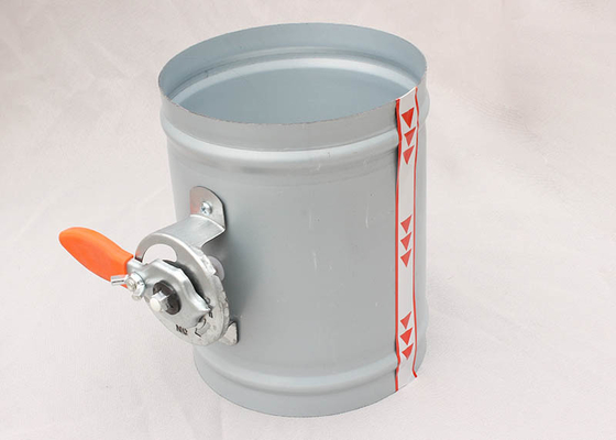 Amortisseurs réglables de zone de conduit d'angle avec le cachetage de lame de Gasketed