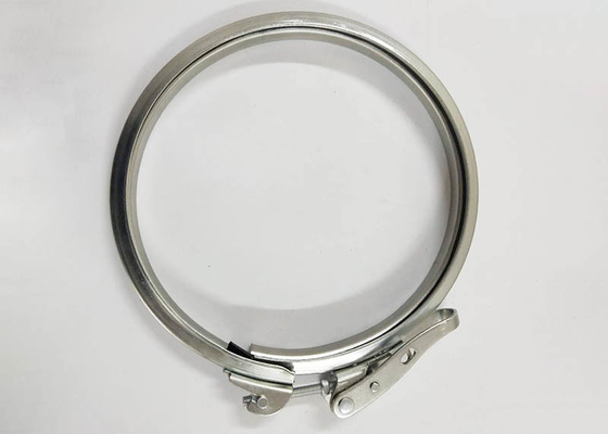 Clampe de tuyau à libération rapide galvanisée étanche à l'air Clips de raccordement rapide épaisseur 1,0 mm
