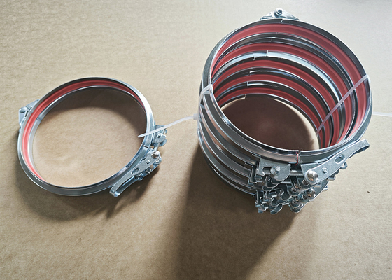 Clampes de tuyauterie de 180 mm à charge lourde