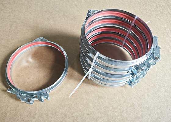 Clampes de tuyau en acier inoxydable réglable 140 mm