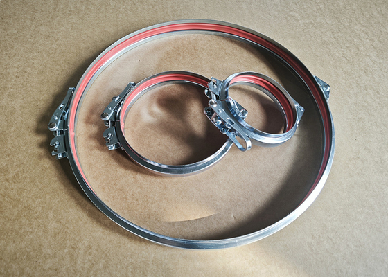 Clampe de conduit spirale à basse pression / Clampe de tube réglable 120 mm