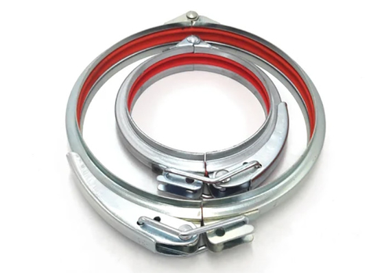 Clamps de conduit à libération rapide de 160 mm Ringe de traction rapide pour système de collecte de poussière