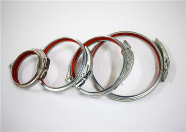 Forme élevée de cercle de bride de tuyau de libération rapide de capacité de cachetage emboutissant l'épaisseur 1 ~1.2mm