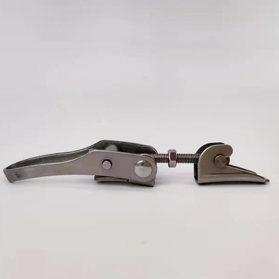 Pipe Clamp Connector Parties d'emboutissage métallique personnalisées en acier au carbone Ventilation Dépoussiérage