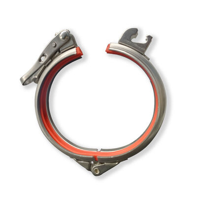 SUS304 Serre-pipe à libération rapide Serre-pipe à verrouillage rapide Serre-pipe à rouleaux à tambour Serre-pipe à verrouillage