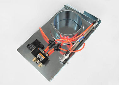 Porte pneumatique de souffle de conduit galvanisée par cercle d'amortisseurs en acier de zone pour le système de ventilation