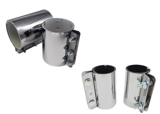 Accouplement de tuyaux de transfert pneumatique à basse compression avec joints en silicone de qualité alimentaire pour tuyaux en acier